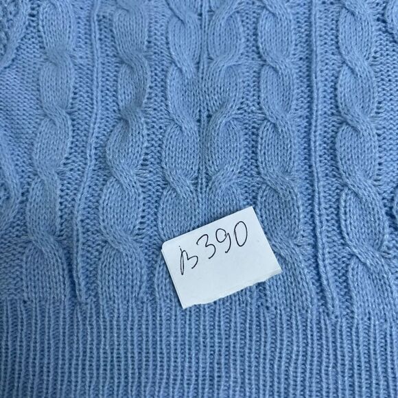 SHEIN Flotto - Halter-Neck Cable Knit Cropped Camisole Top Size 6 - Picture 7 of 7